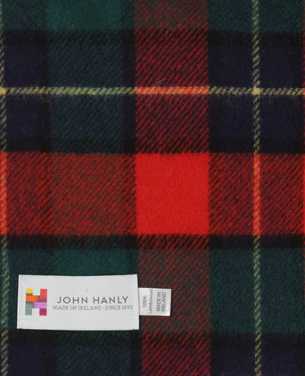 Checked Lambswool Scarf | Kilgore Tartan