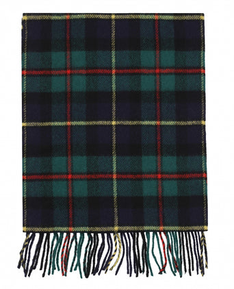 Checked Lambswool Scarf | Hunting Stewart