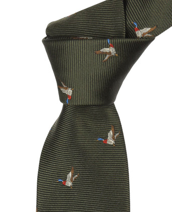 Zijden Stropdas | Groen