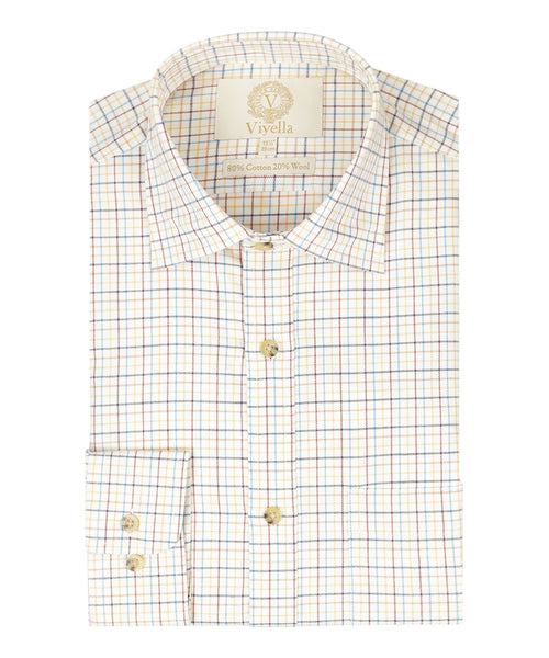 Viyella Shirt | Brown