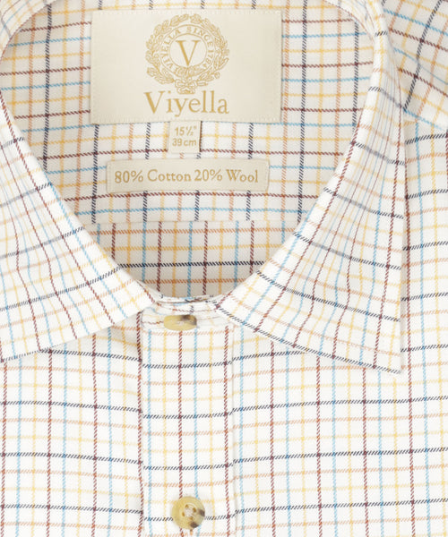 Viyella Shirt | Brown
