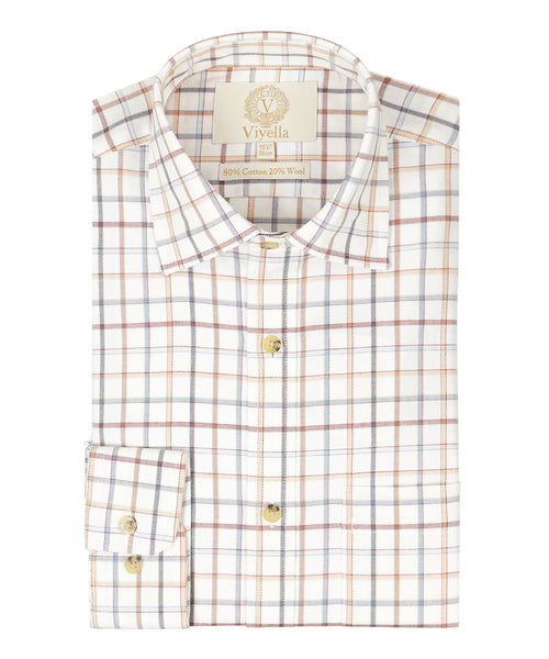 Viyella Shirt | Brown