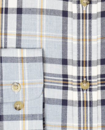 Viyella Shirt Button Down | Blauw