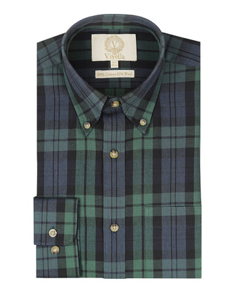 Viyella Shirt Button Down | Blackwatch