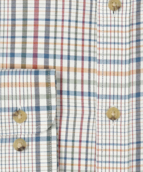 Viyella Shirt Button Down | Brown