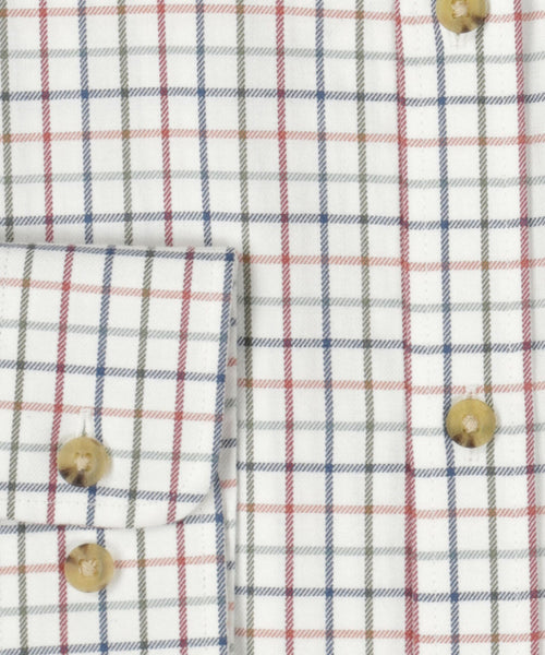 Viyella Shirt Button Down | Brown