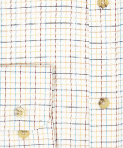 Viyella Shirt Button Down | Brown