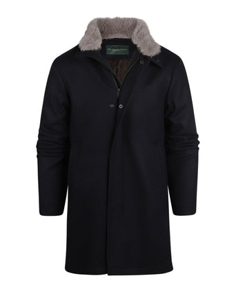 Coat Hirsch | Navy Blue