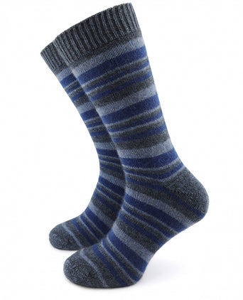Mini Striped Sock | Blauw