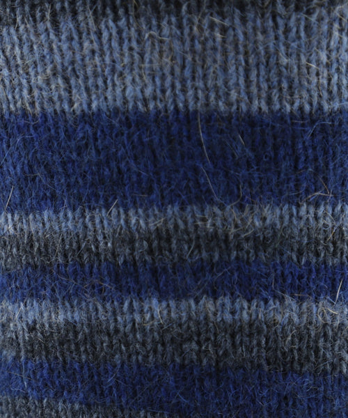 Mini Striped Sock | Blue