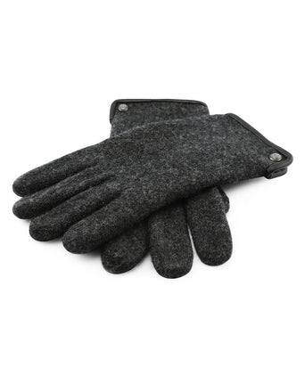 Wool Glove | Anthracite Grey