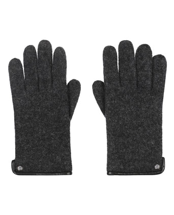 Wool Glove | Anthracite Grey