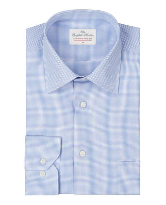 Shirt Classic Dress | Blue