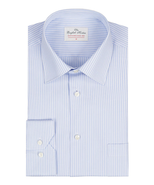 Shirt Classic Dress | Blauw