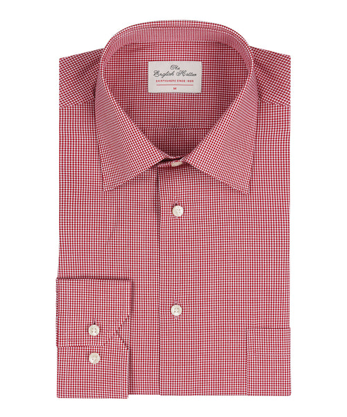 Shirt Classic Dress | Rood