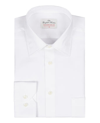 Shirt Classic Dress | White