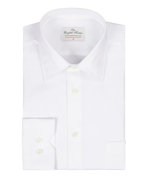 Shirt Classic Dress | White