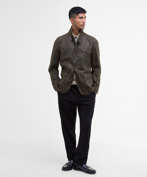 Barbour Jack Beacon Sports Wax | Green