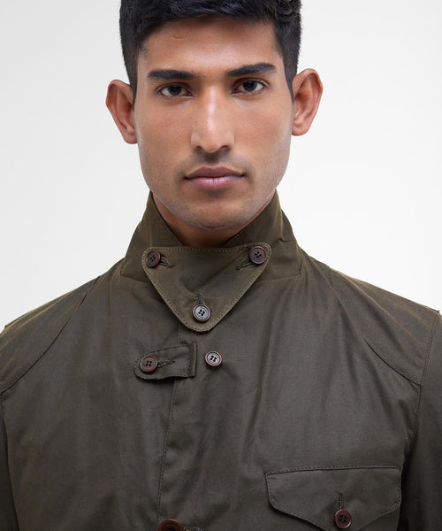 Barbour Jack Beacon Sports Wax | Green