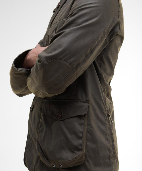 Barbour Jack Beacon Sports Wax | Green