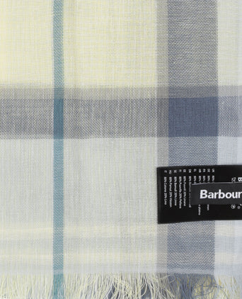 Barbour Welton Tartan Scarf | Geel