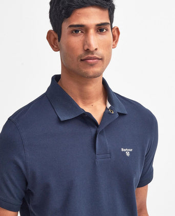 Barbour Lightweight Sports Polo | Blue