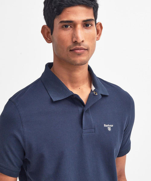 Barbour Lightweight Sports Polo | Blue
