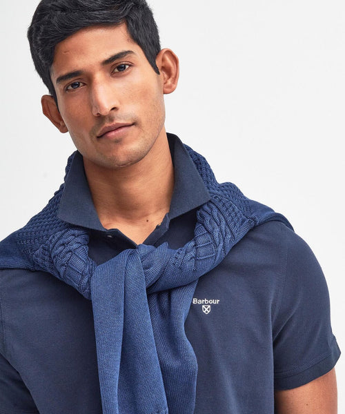 Barbour Lightweight Sports Polo | Blue