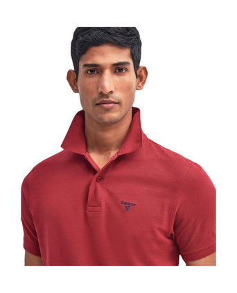 Barbour Lightweight Sports Polo | Rood