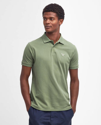 Barbour Lightweight Sports Polo | Green