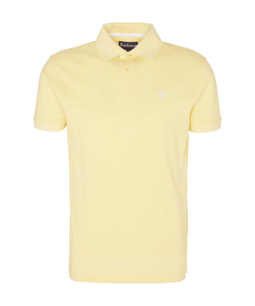 Barbour Lightweight Sports Polo | Geel
