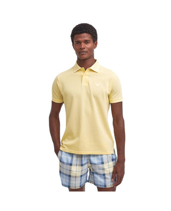 Barbour Lightweight Sports Polo | Yellow