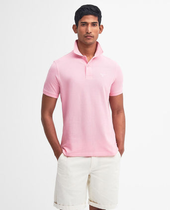 Barbour Lightweight Sports Polo | Pink
