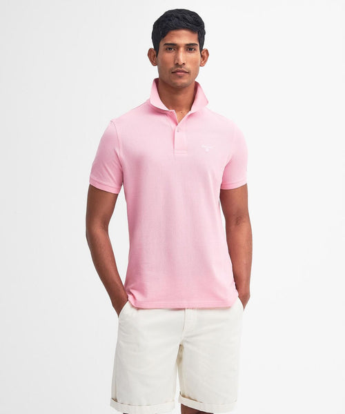 Barbour Lightweight Sports Polo | Pink
