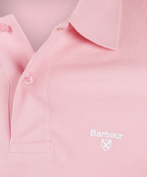 Barbour Lightweight Sports Polo | Pink