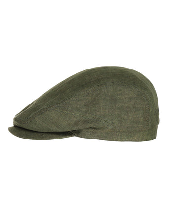 Driver Cap Linen | Olive Green