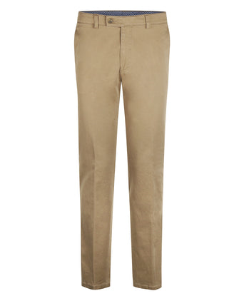 Leeds Cotton Trousers | Brown