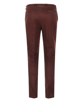 Pantalon Leeds Katoen | Rood