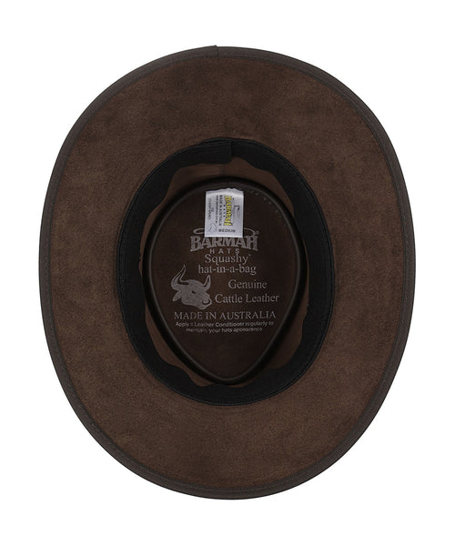 Barmah Squashy Bronco Hat | Brown
