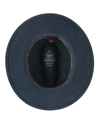 Hoed Wolvilt | Denim Blauw