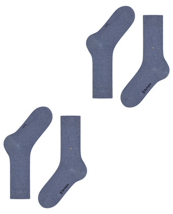 Everyday Sock Uni 2-Pack | Blue
