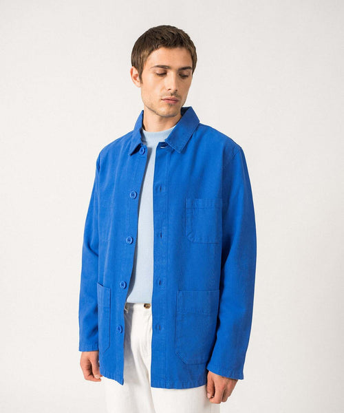 Saint James Sirocco Overshirt | Blauw