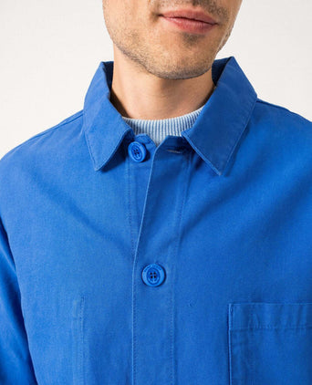 Saint James Sirocco Overshirt | Blue