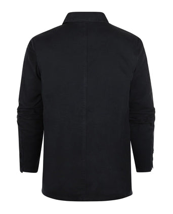 Saint James Sirocco Overshirt | Navy Blue