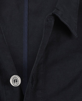 Saint James Sirocco Overshirt | Navy Blue