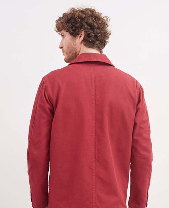 Saint James Sirocco Overshirt | Red