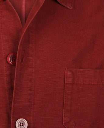 Saint James Sirocco Overshirt | Red