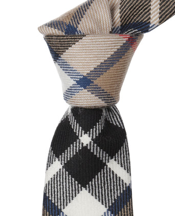 Tie Scottish Plaid | Brown
