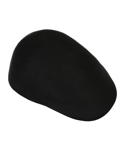 Soft Cap 100% Linnen | Zwart