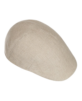 Soft Cap 100% Linnen | Bruin
